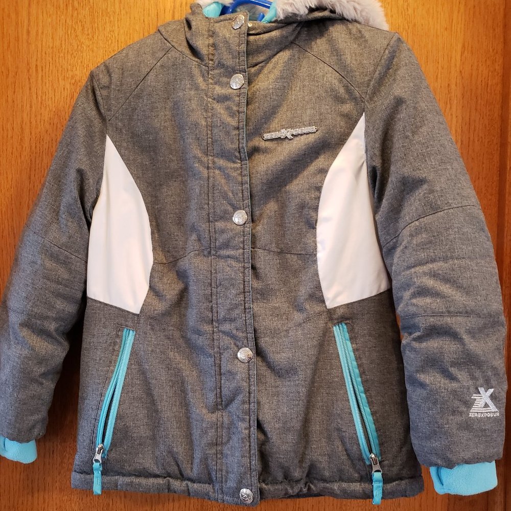 Girls Zeroxposur winter jacket/coat sz(10/12)